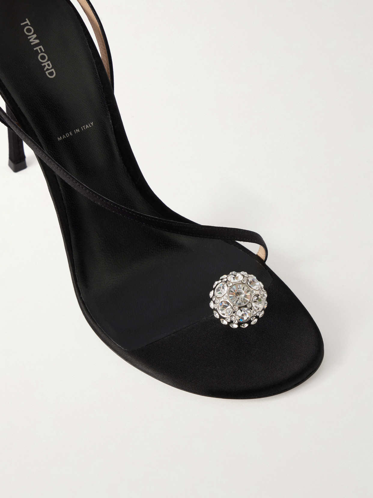 Cassia 105 Crystal-Embellished Sandals