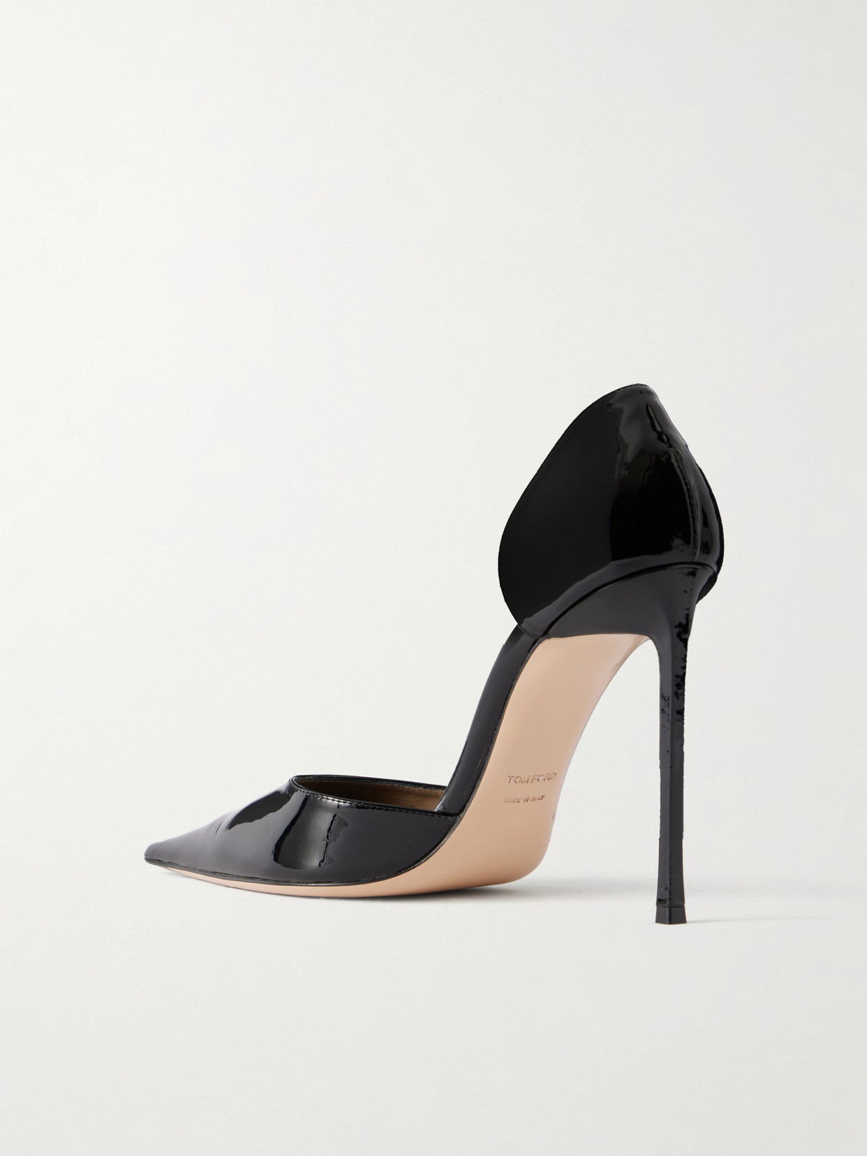 Tom Ford Leather Pumps In Black
