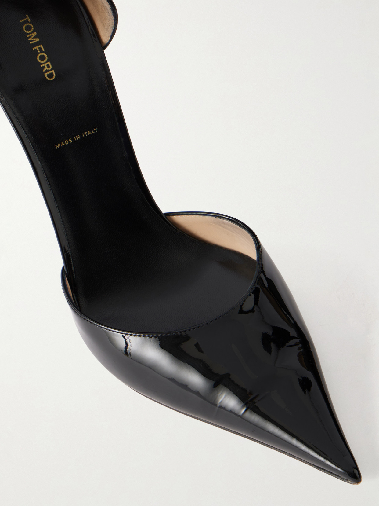Tom Ford Leather Pumps In Black