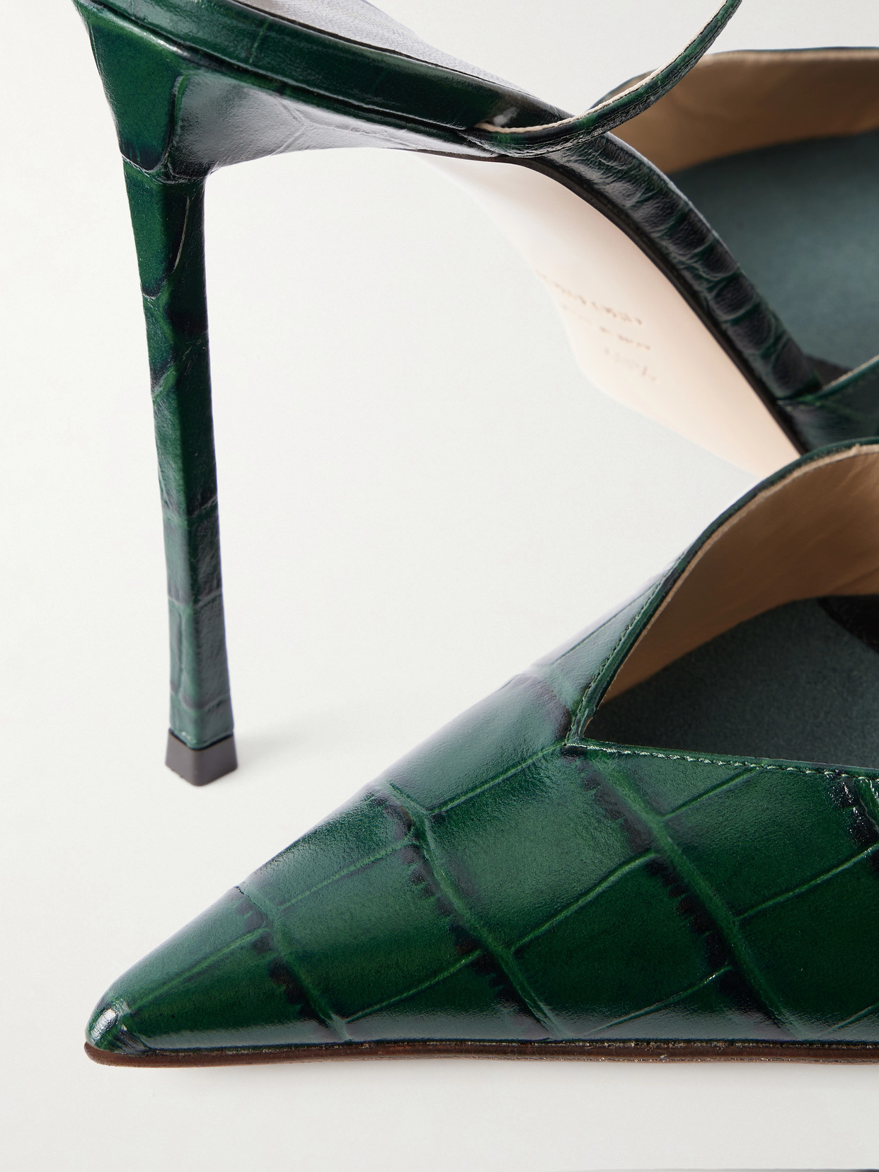 Selen 105 Croc-Effect Pumps