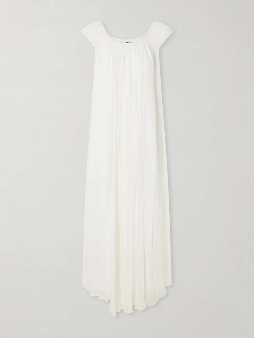 Staud Leda Chiffon Maxi Dress | Thumbnail 5