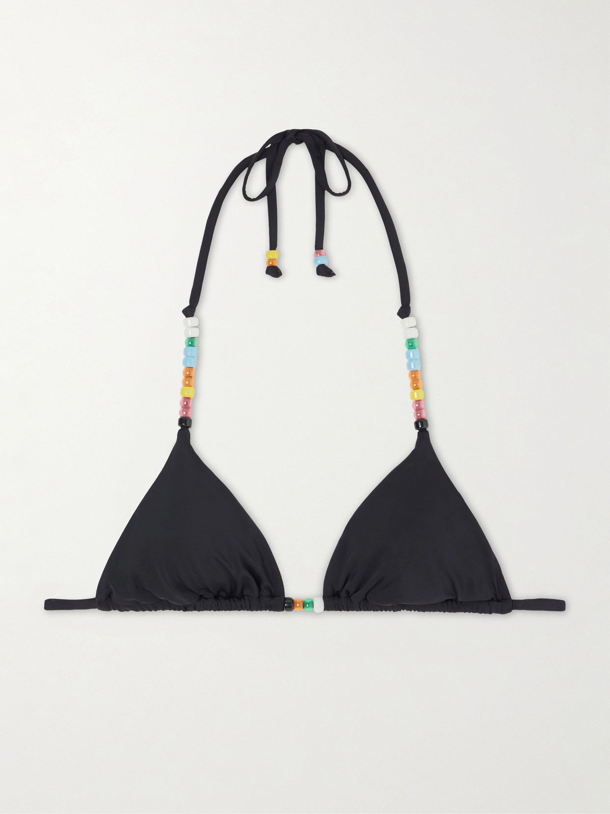 Lido Embellished Triangle Bikini Top