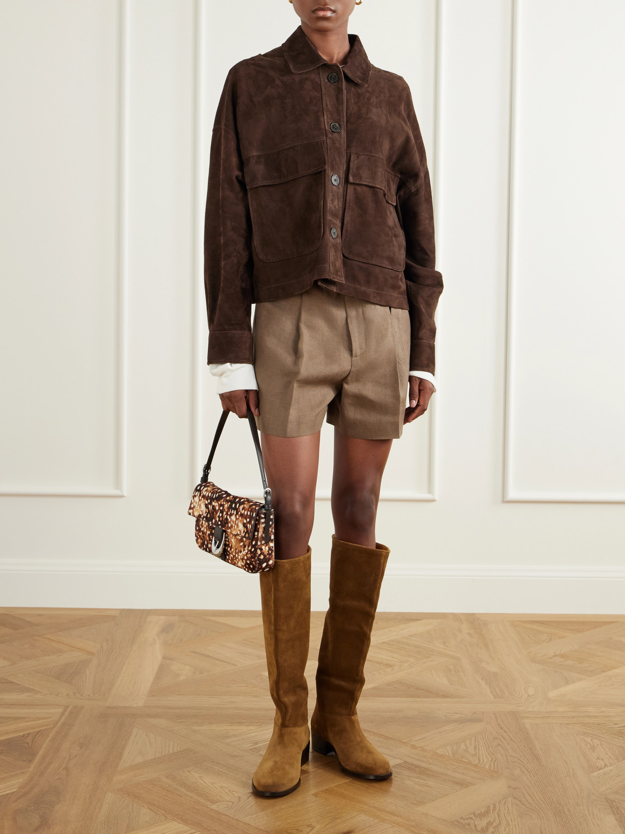 Indie Slouch Suede Knee Boots