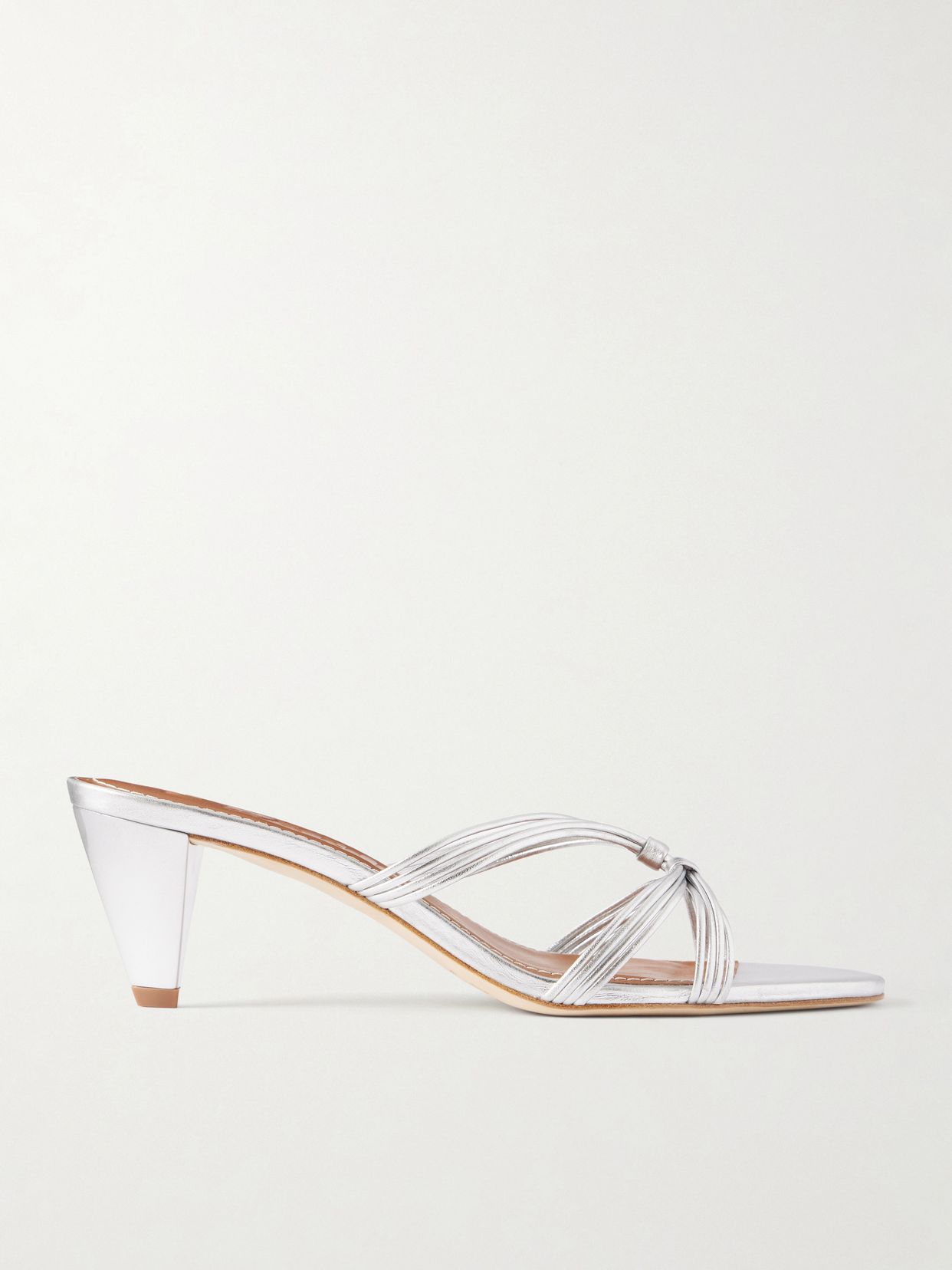 carrie 60 metallic leather sandals