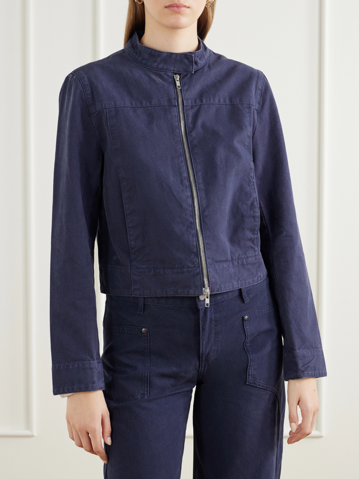 Car Cotton-Canvas Jacket