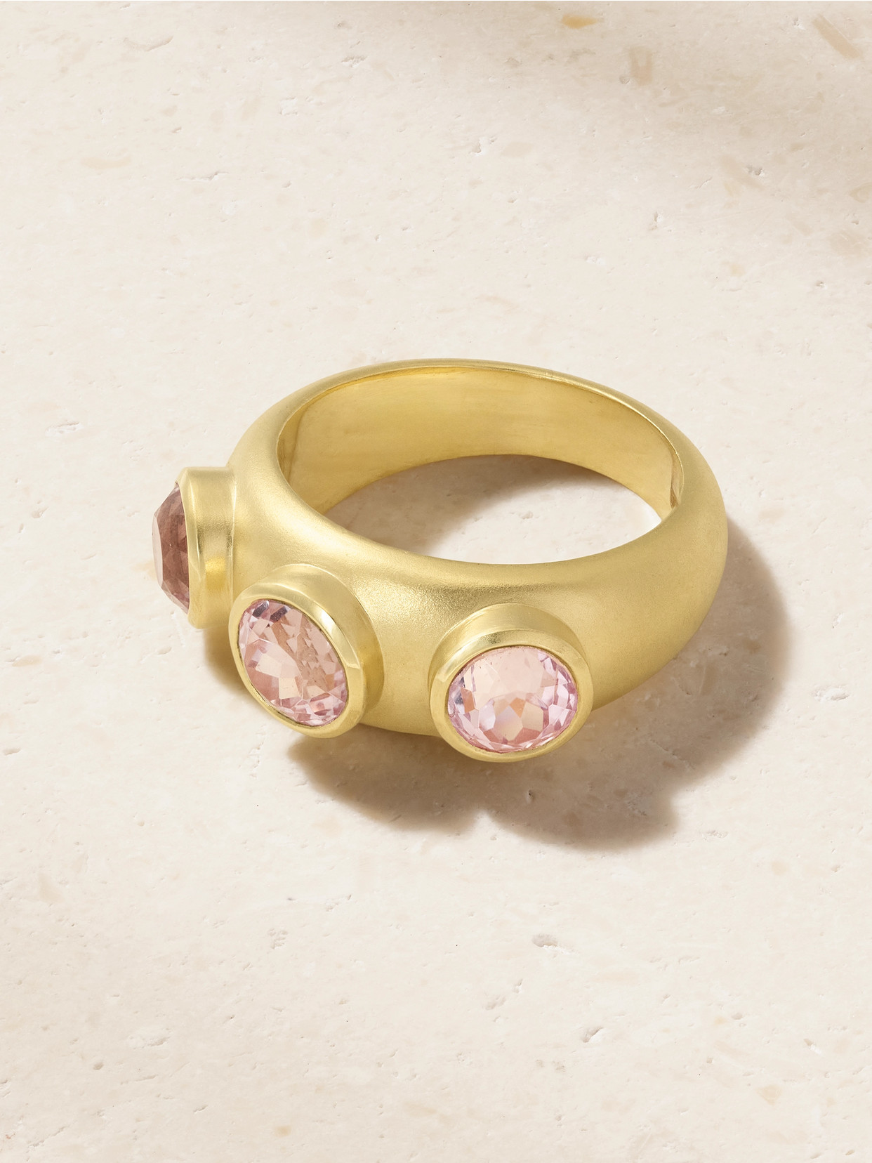 Irene Neuwirth 18-karat Gold And Kunzite Ring In Pink