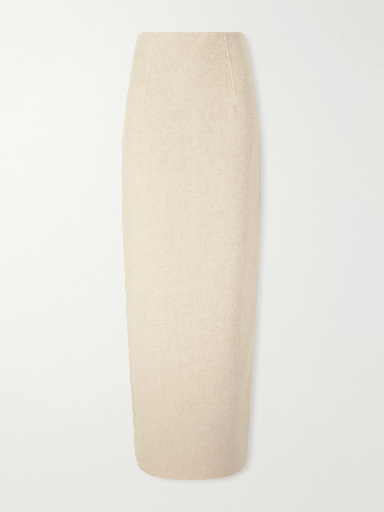Ruohan Kyth Double-sided Cashmere Maxi Skirt In Neutral