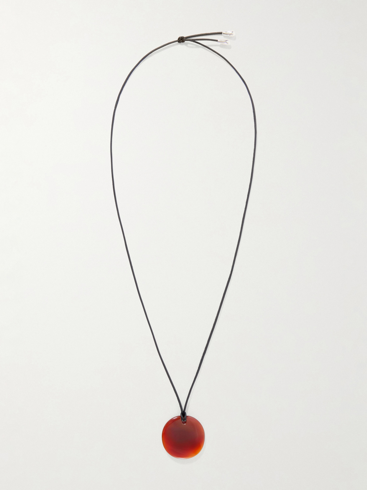 Sophie Buhai Full Moon Medium Carnelian Necklace In Multi
