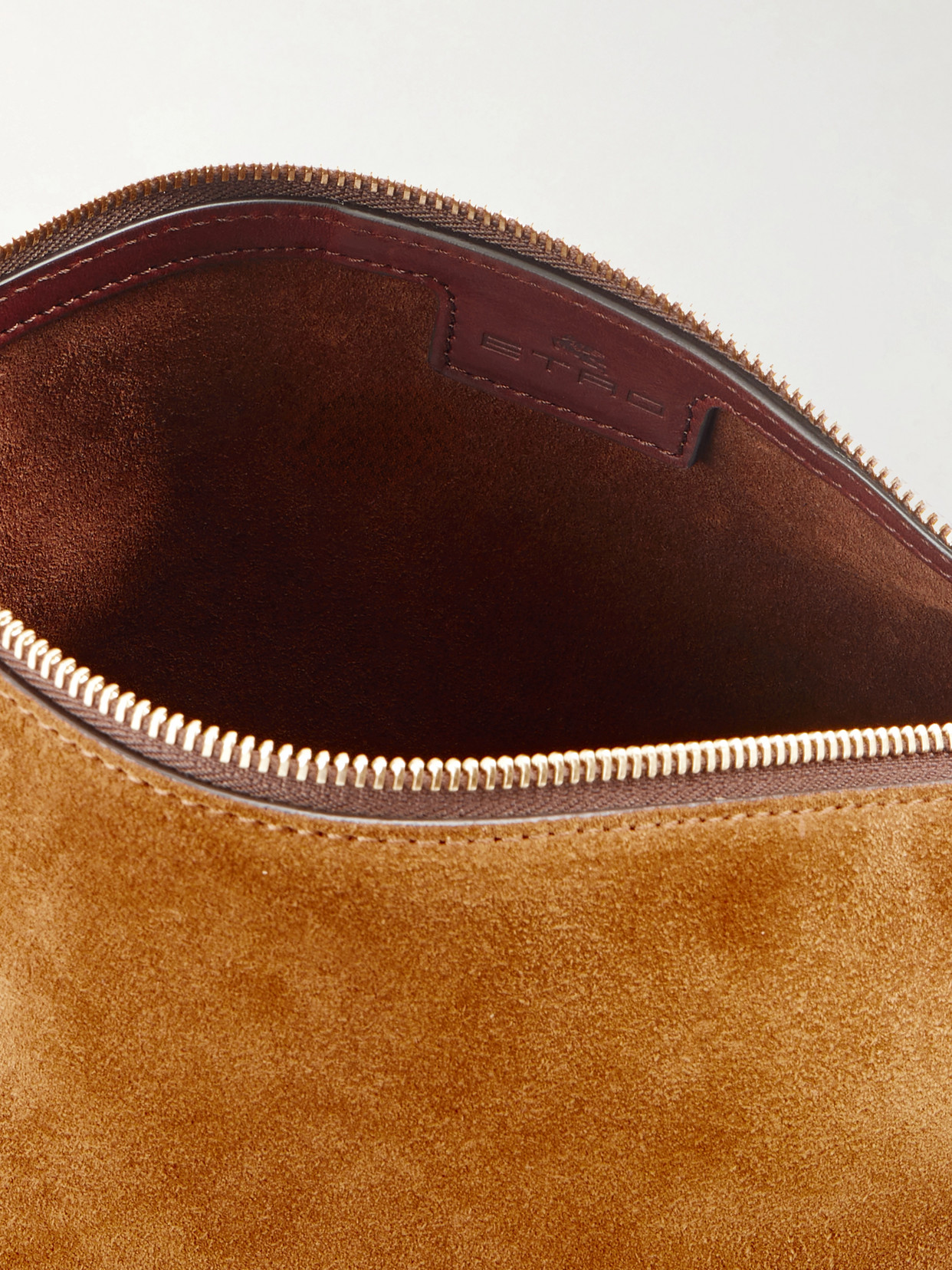Suede And Shoulder Bag
