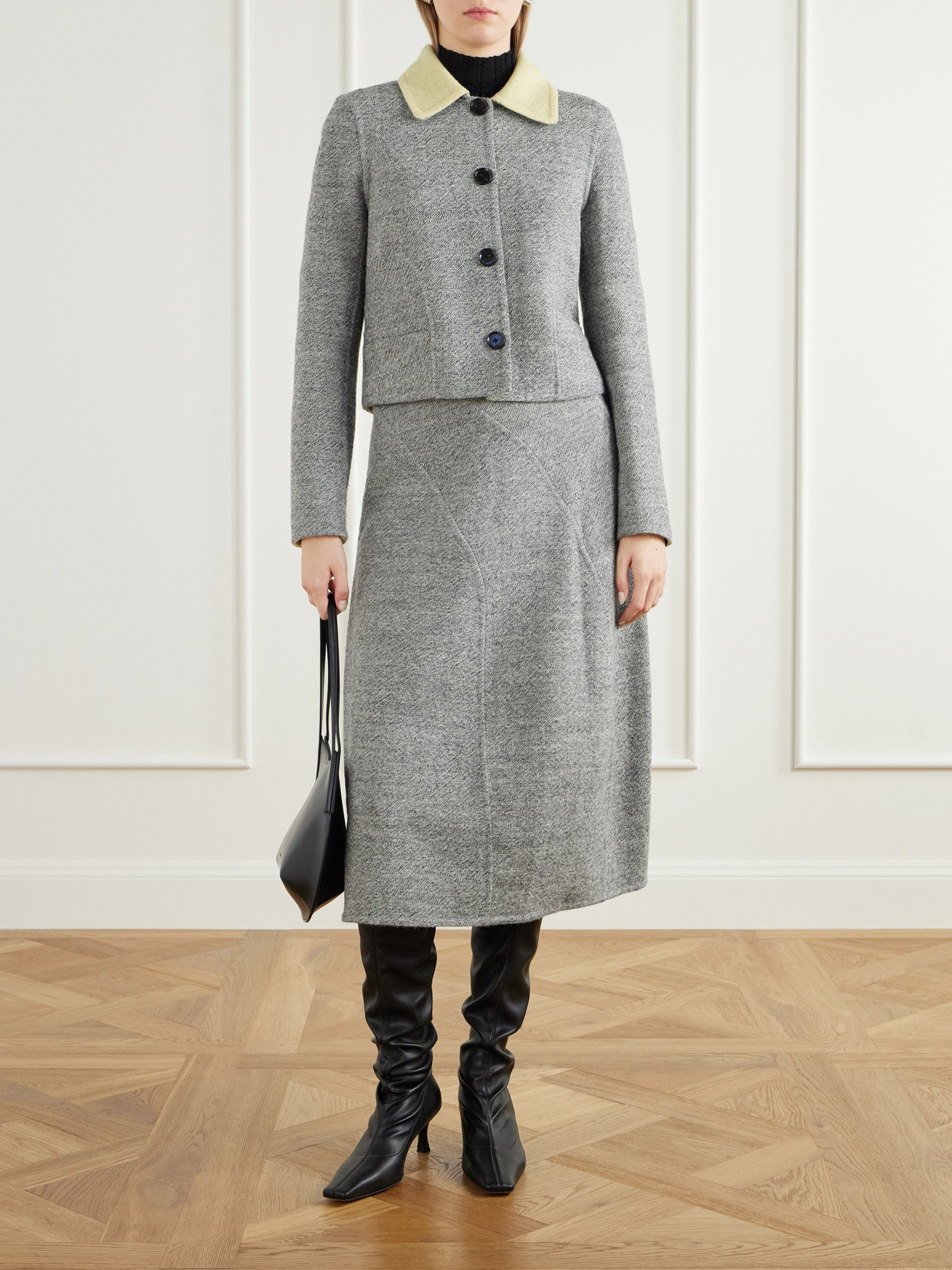 Gaelle Wool-Blend Jacket