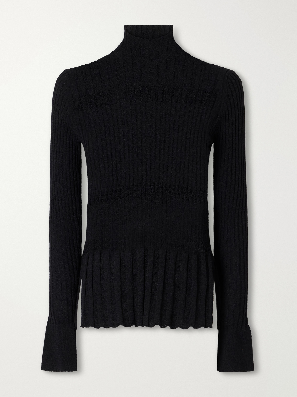 Rosario Wool-Blend Turtleneck Top