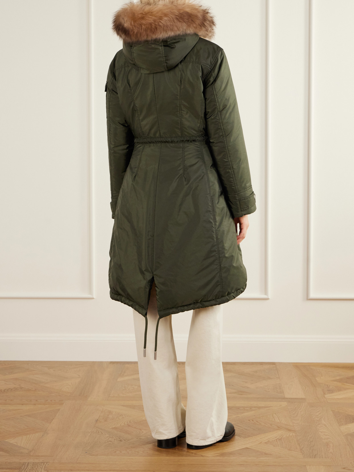 Moustique Shearling-Trimmed Jacket