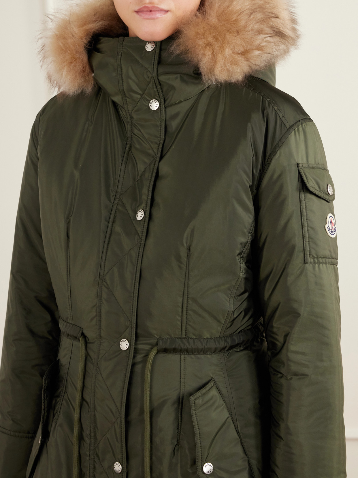 Moustique Shearling-Trimmed Jacket