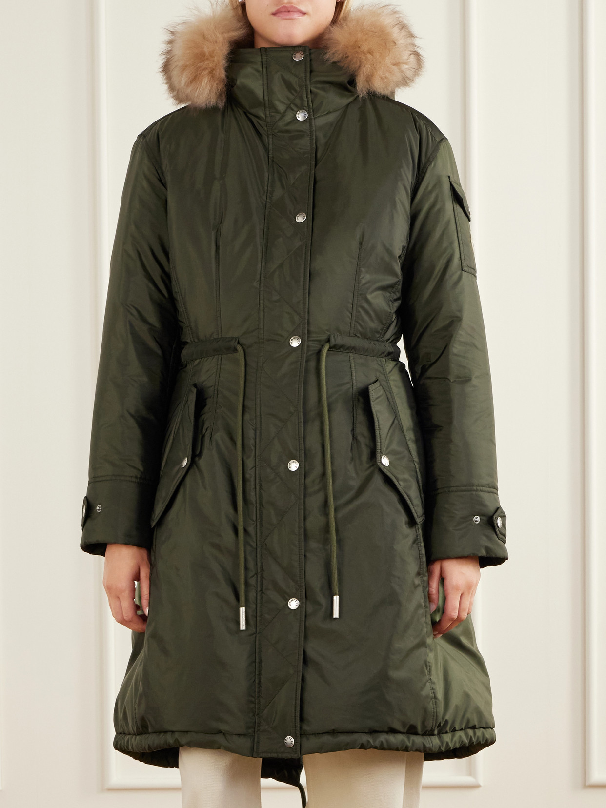 Moustique Shearling-Trimmed Jacket