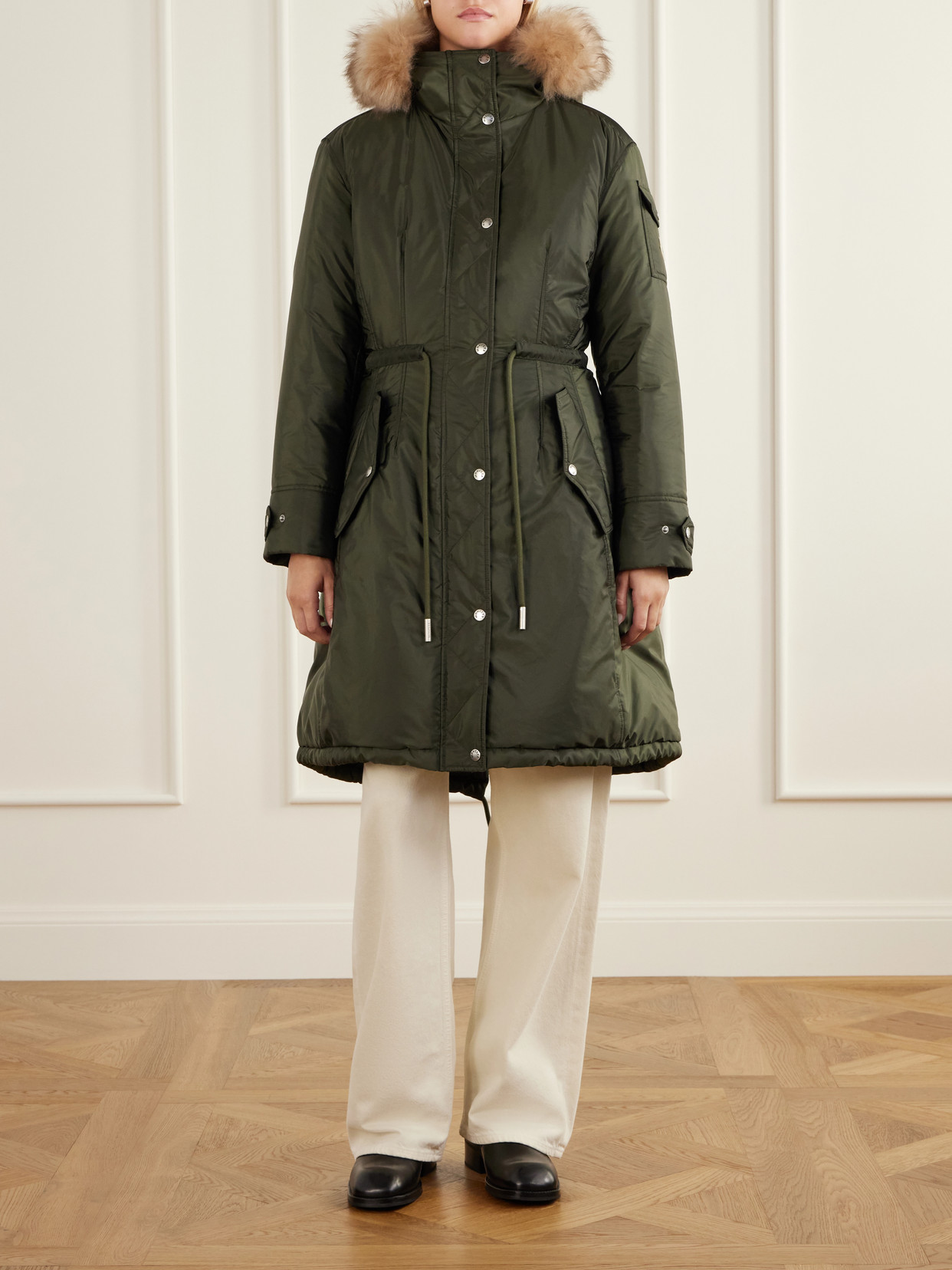 Moustique Shearling-Trimmed Jacket