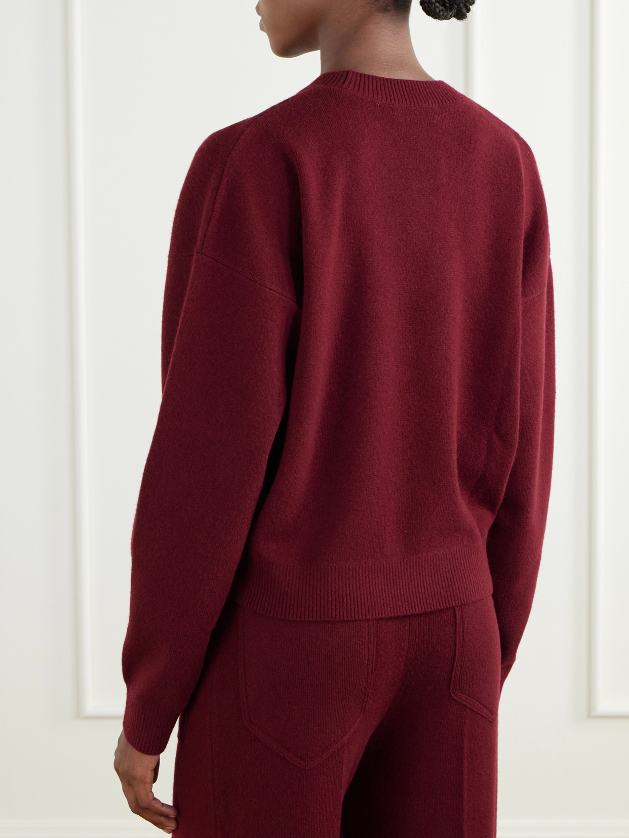 Lana Ribbed Wool And Cashmere-Blend Sweater