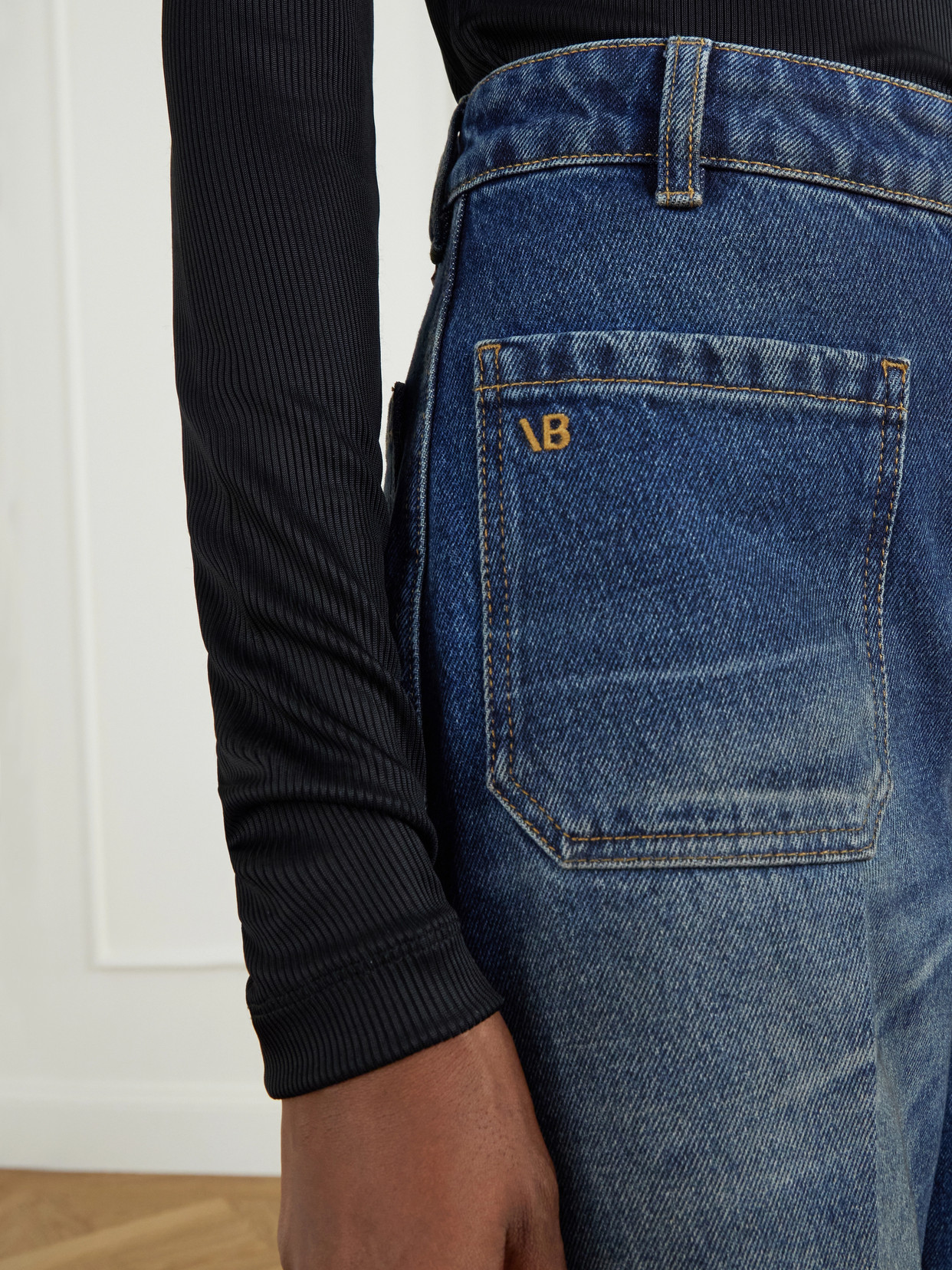 Alina High-Rise Flared Jeans