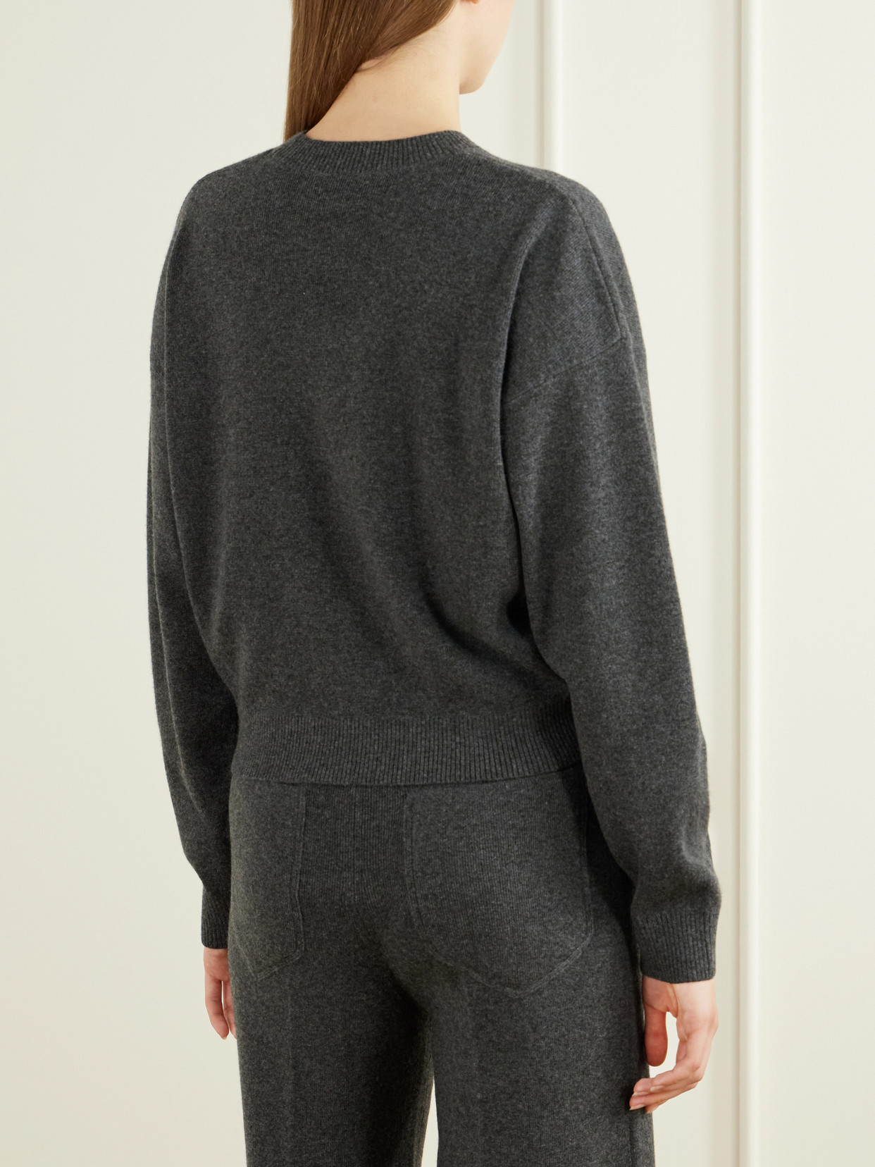 Lana Ribbed Wool And Cashmere-Blend Sweater