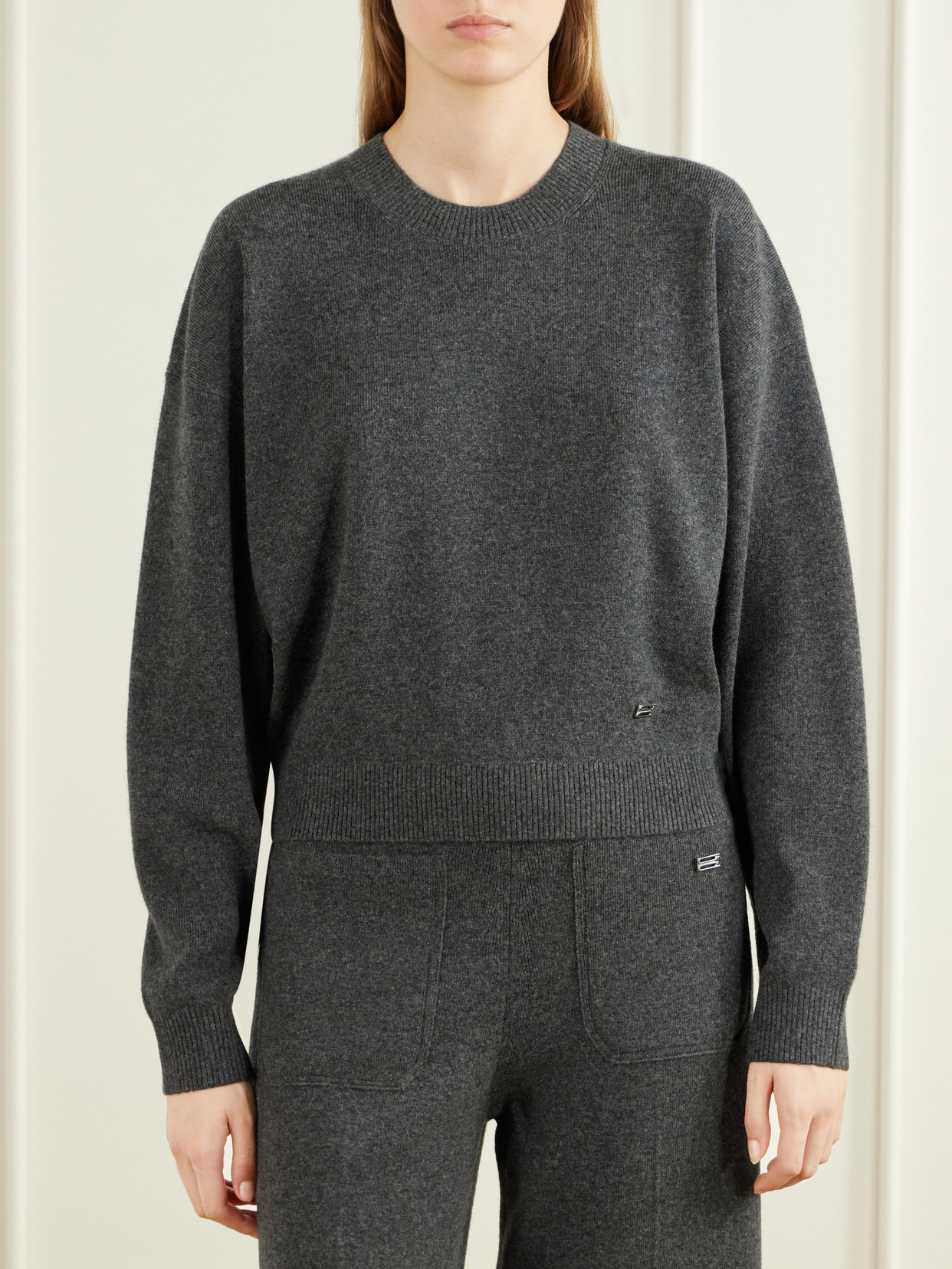 Lana Ribbed Wool And Cashmere-Blend Sweater