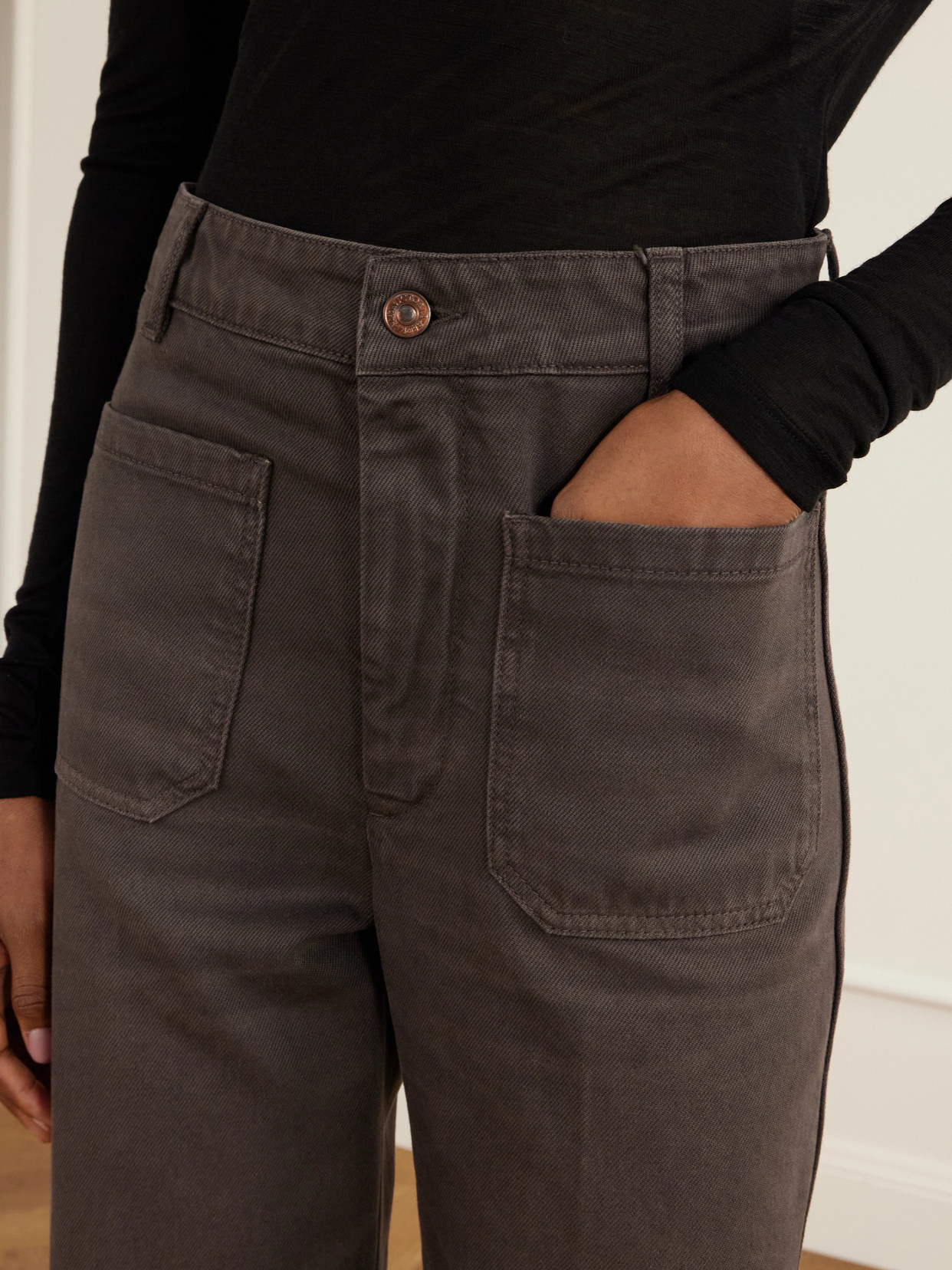 Alina High-Rise Flared Jeans