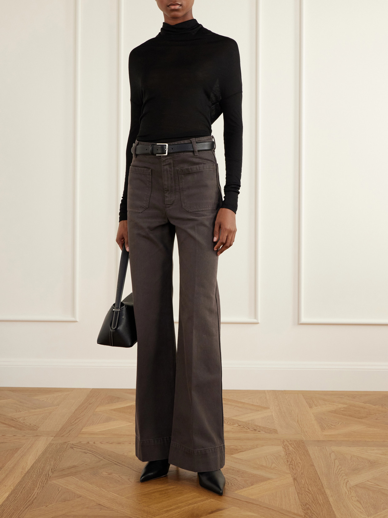 Alina High-Rise Flared Jeans