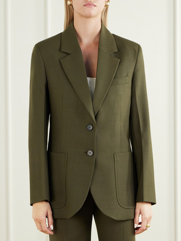 Victoria Beckham Katherine twill blazer