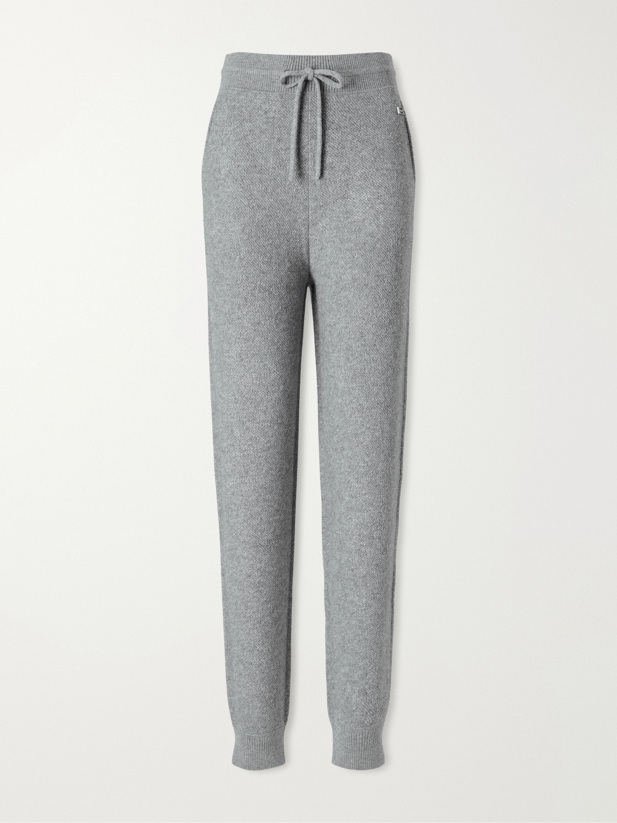 Victoria Beckham Wool and cashmere-blend knitted tapered sweatpants