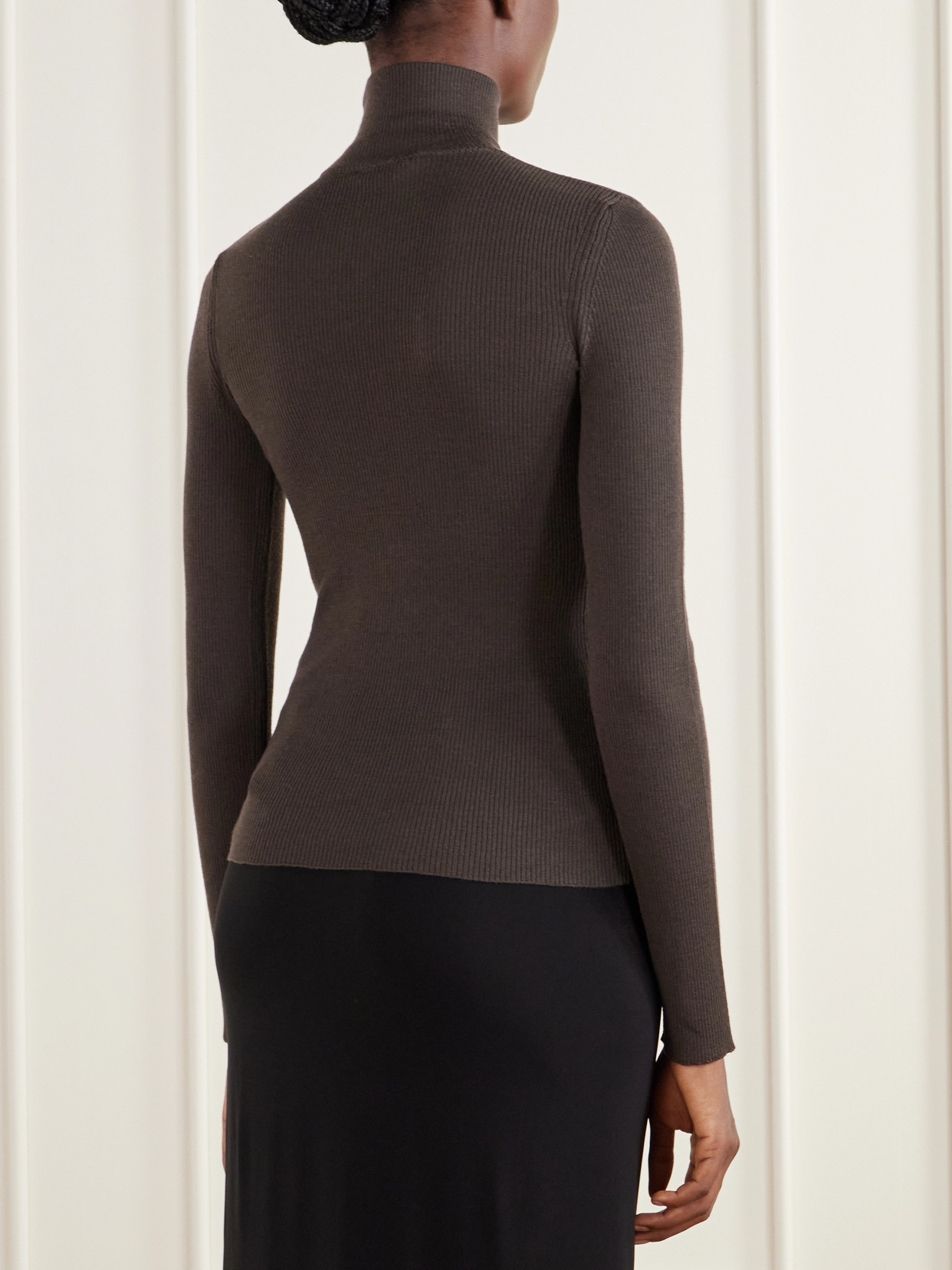 Cavallo Ribbed Wool Turtleneck