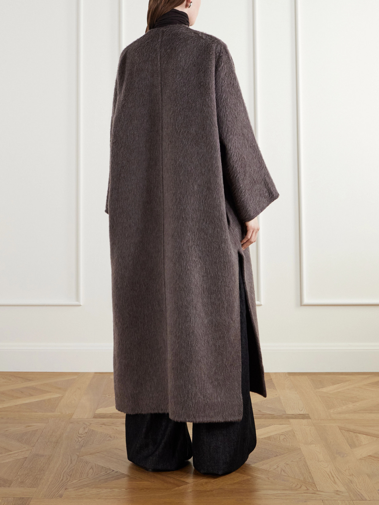 Febo Camel-Hair And Mohair-Blend Coat