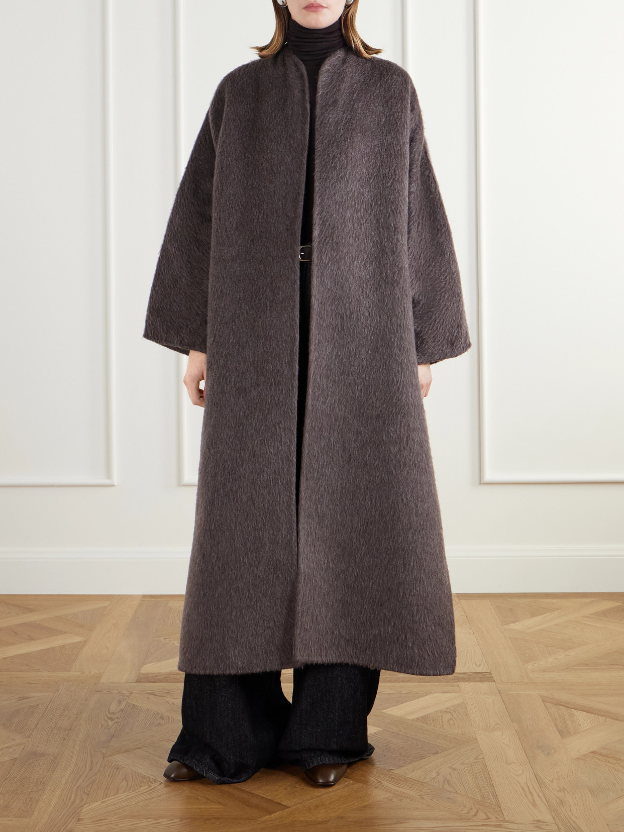Febo Camel-Hair And Mohair-Blend Coat