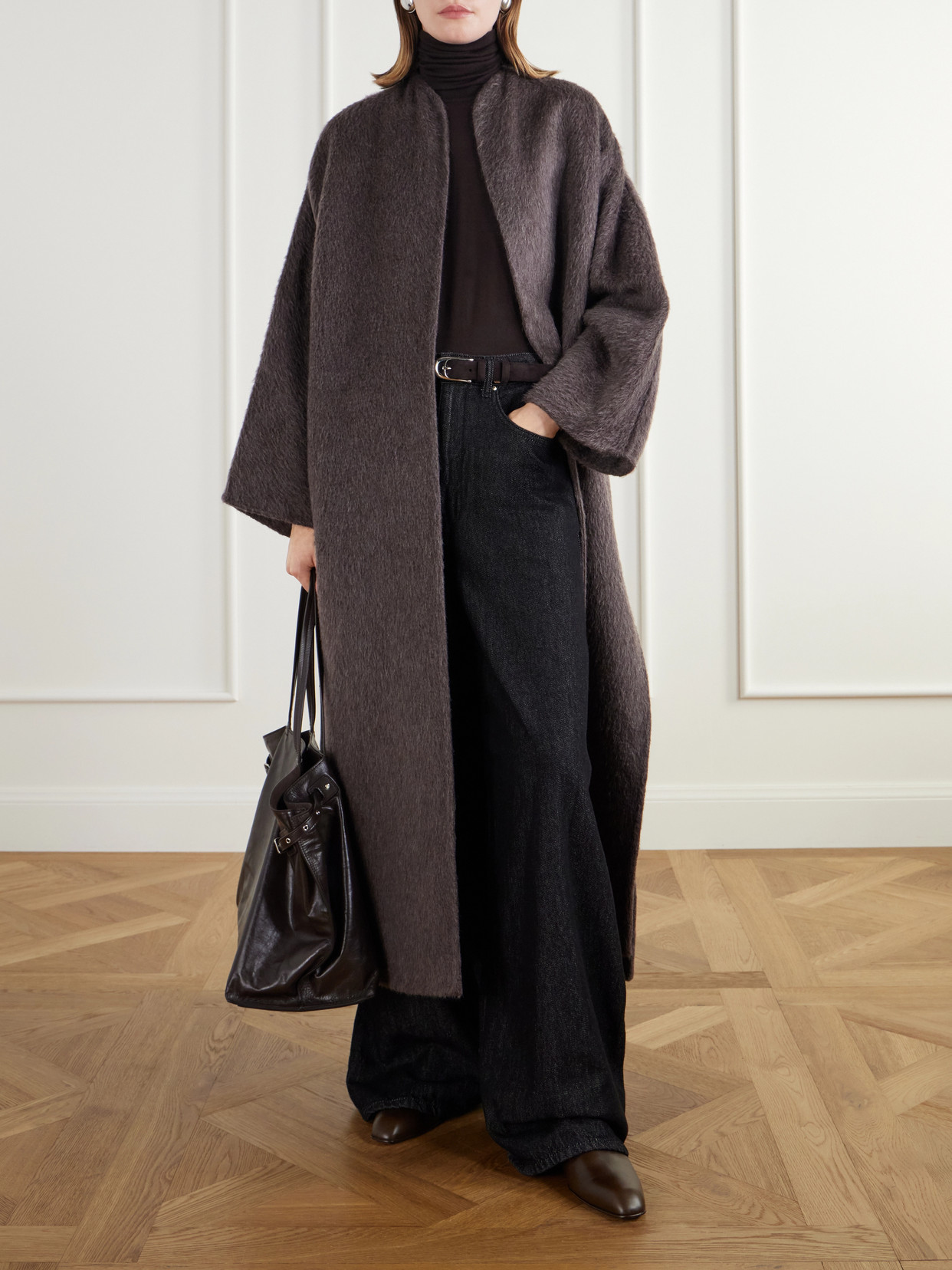 Febo Camel-Hair And Mohair-Blend Coat