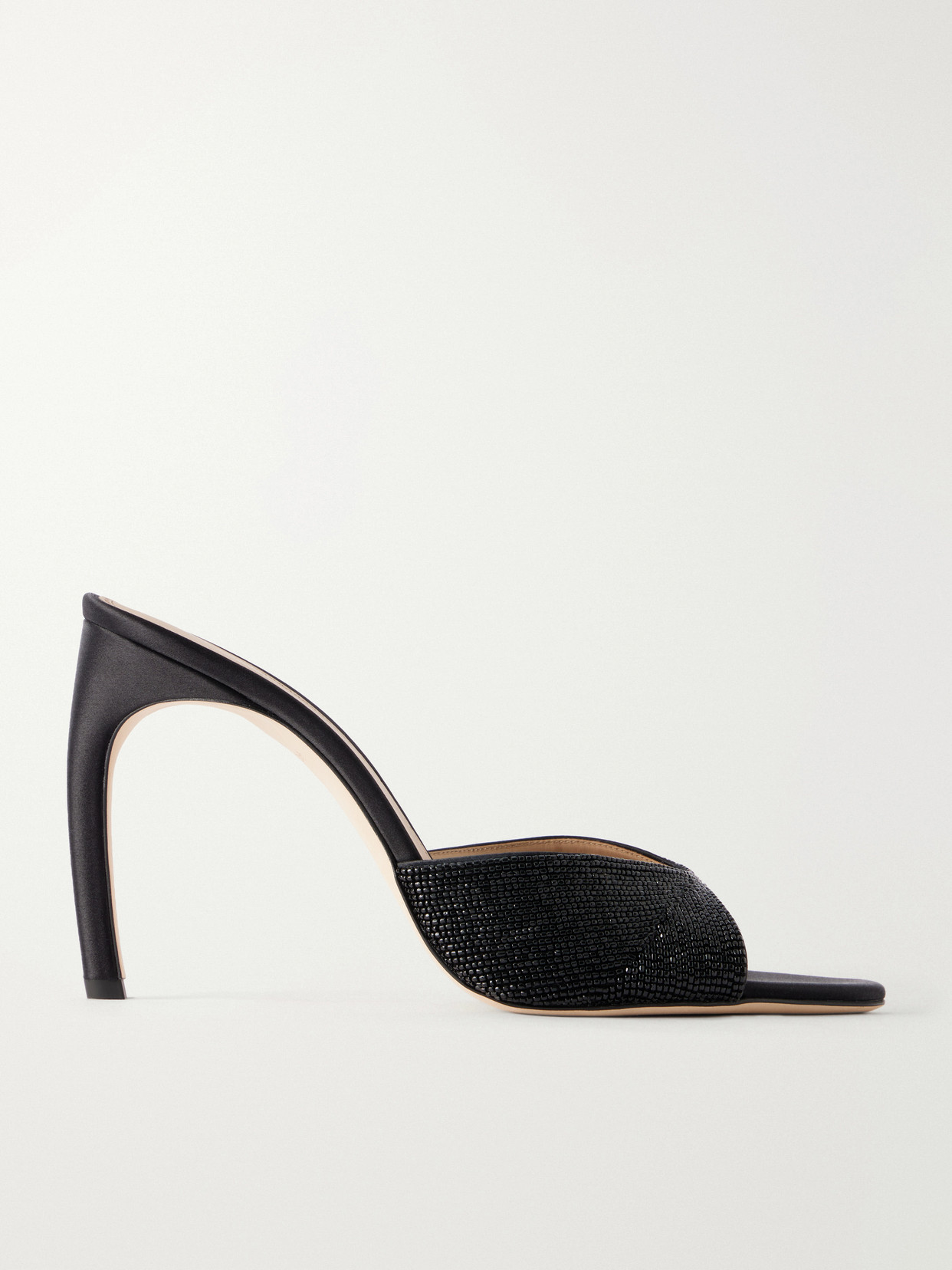 Harlow 100 Bead-Embellished Sandals