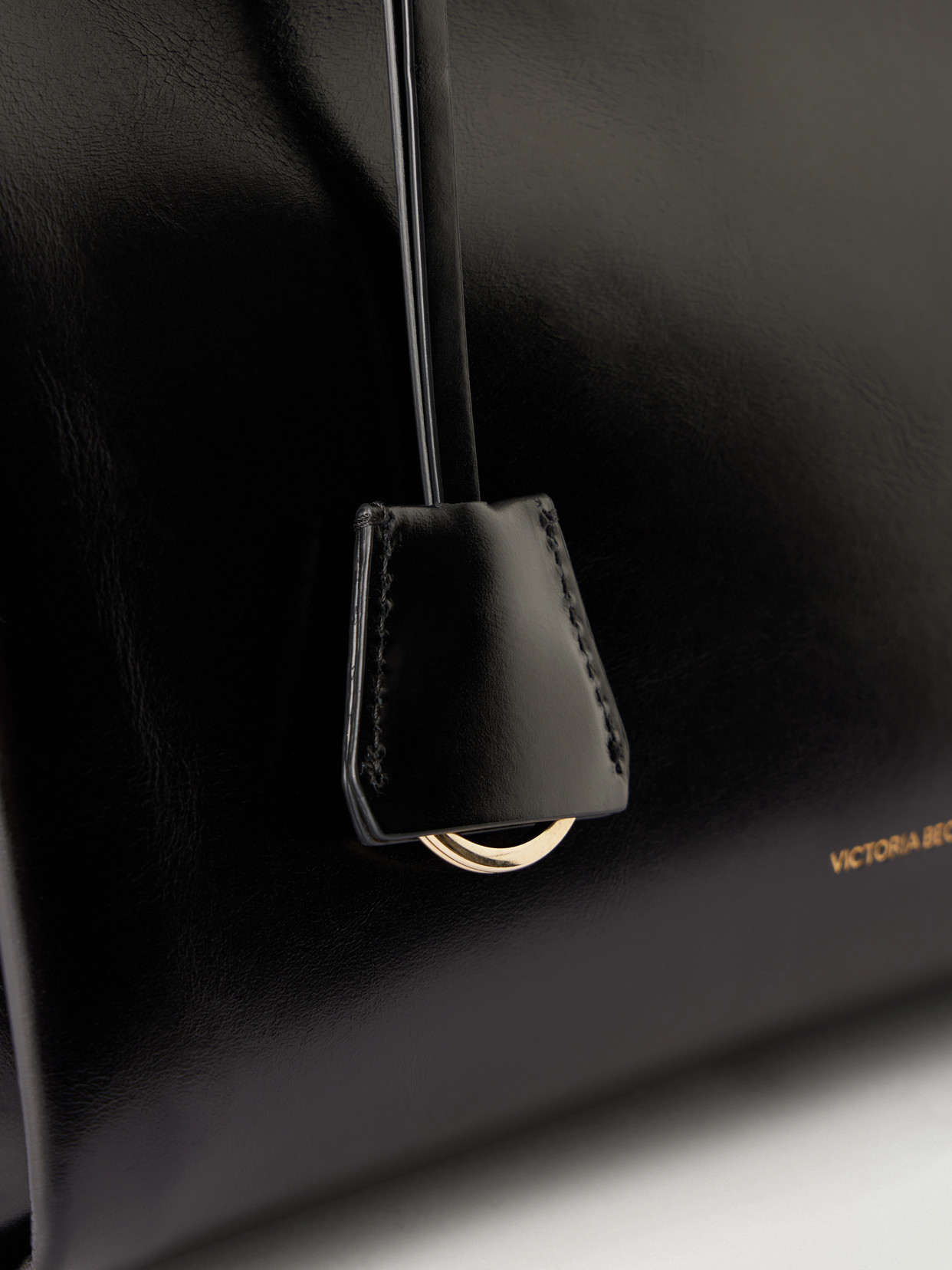 Sloane Frame Leather Tote