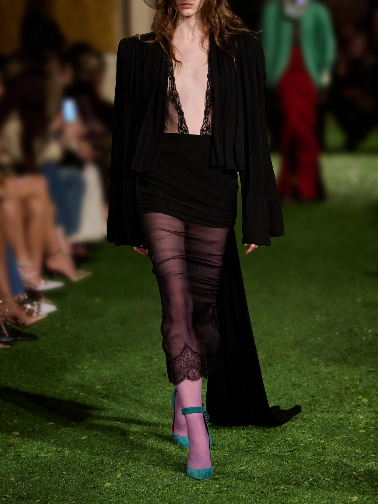 Garavani - Silk-Crepe Crop Jacket