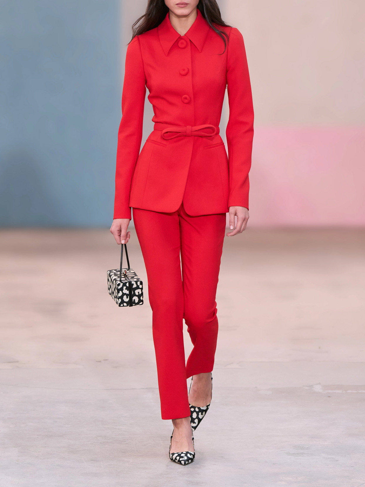 Stretch Wool-Blend Twill Jacket