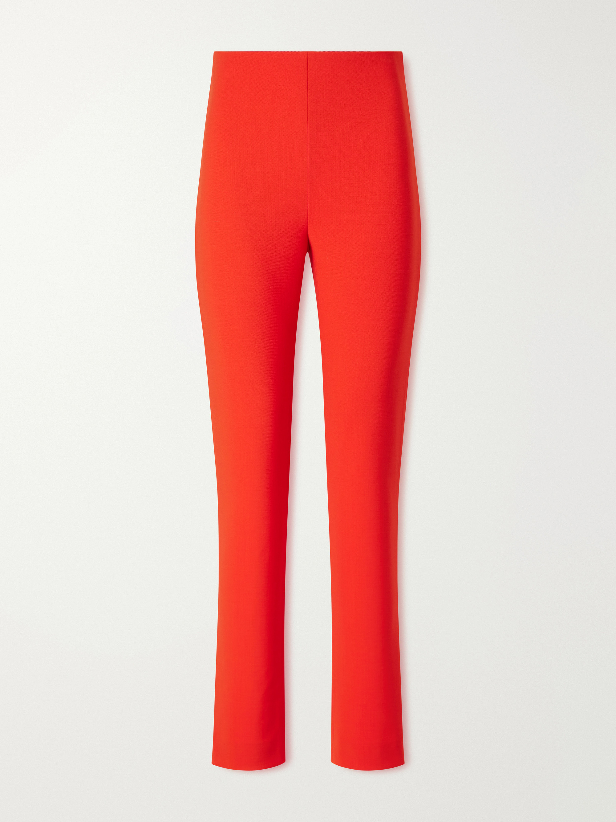 Carolina Herrera Stretch-wool woven slim-leg pants