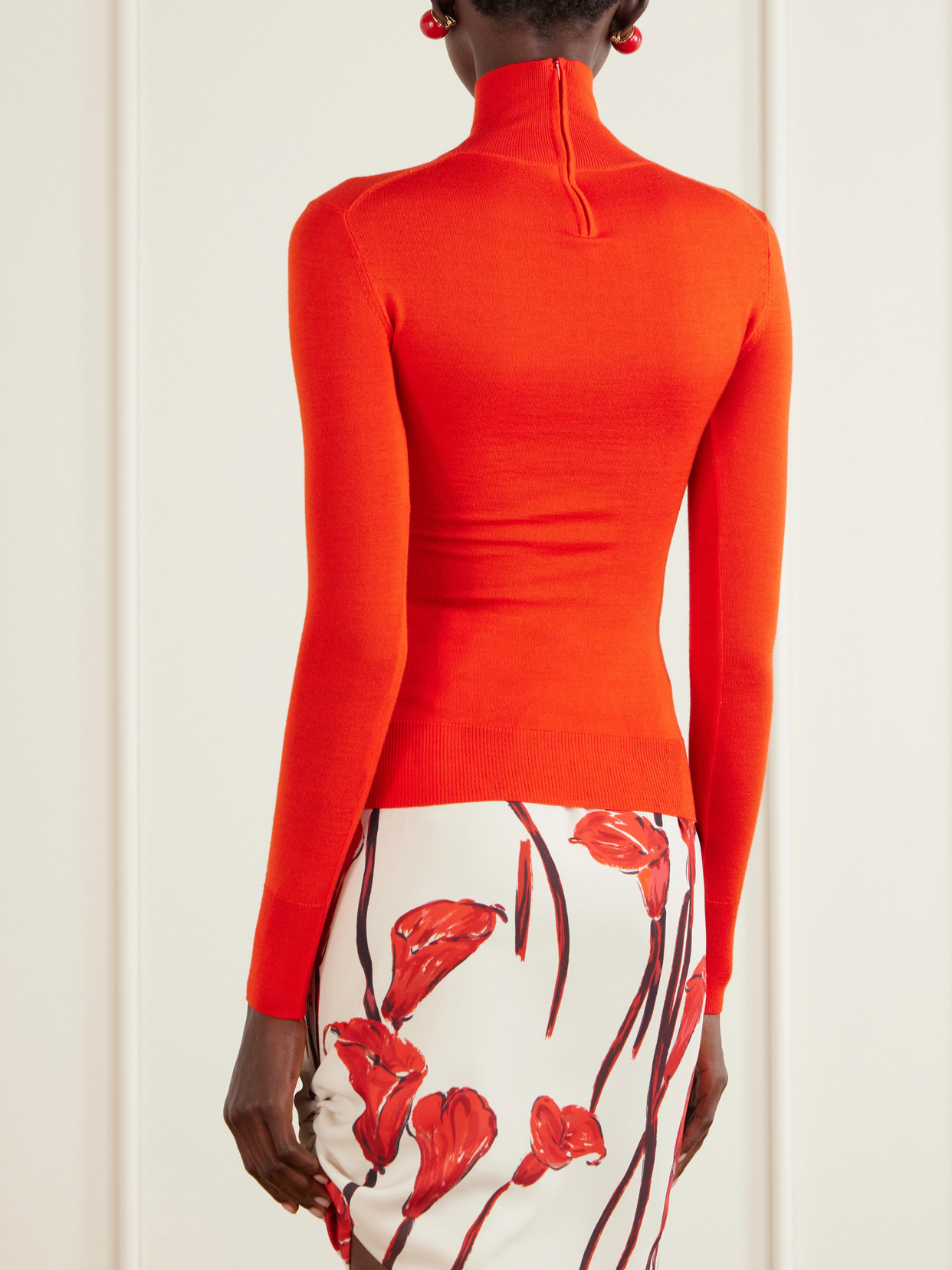 And Silk-Blend Turtleneck Sweater