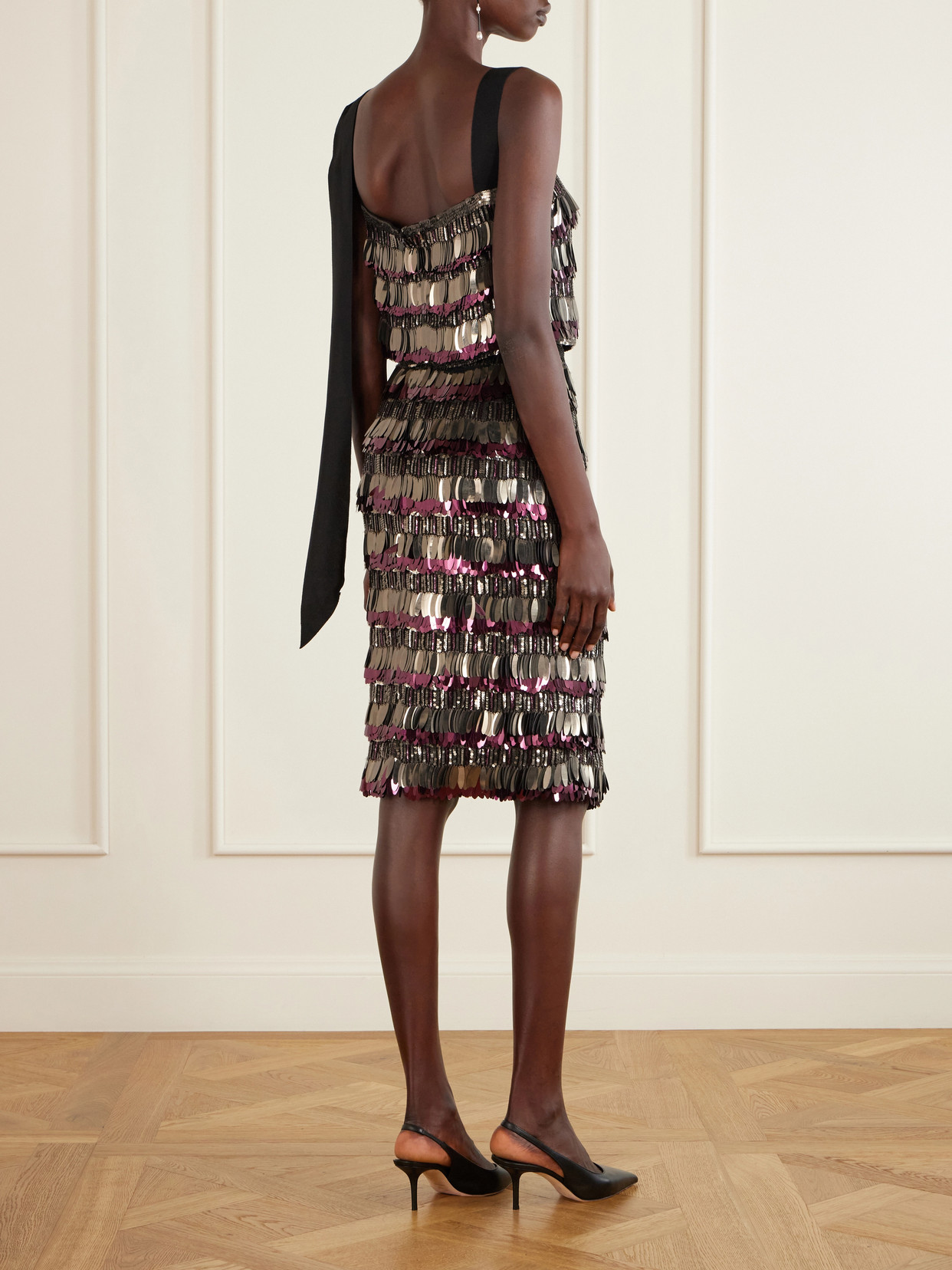 Silk Double-Georgette Midi