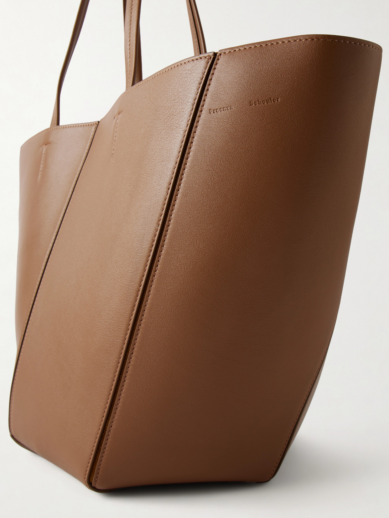 Hex Leather Tote