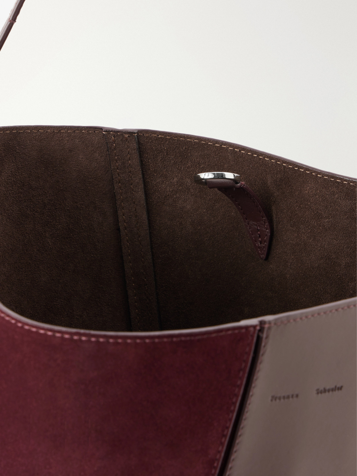 Hex Leather, Suede And Calf-Hair Shoulder Bag