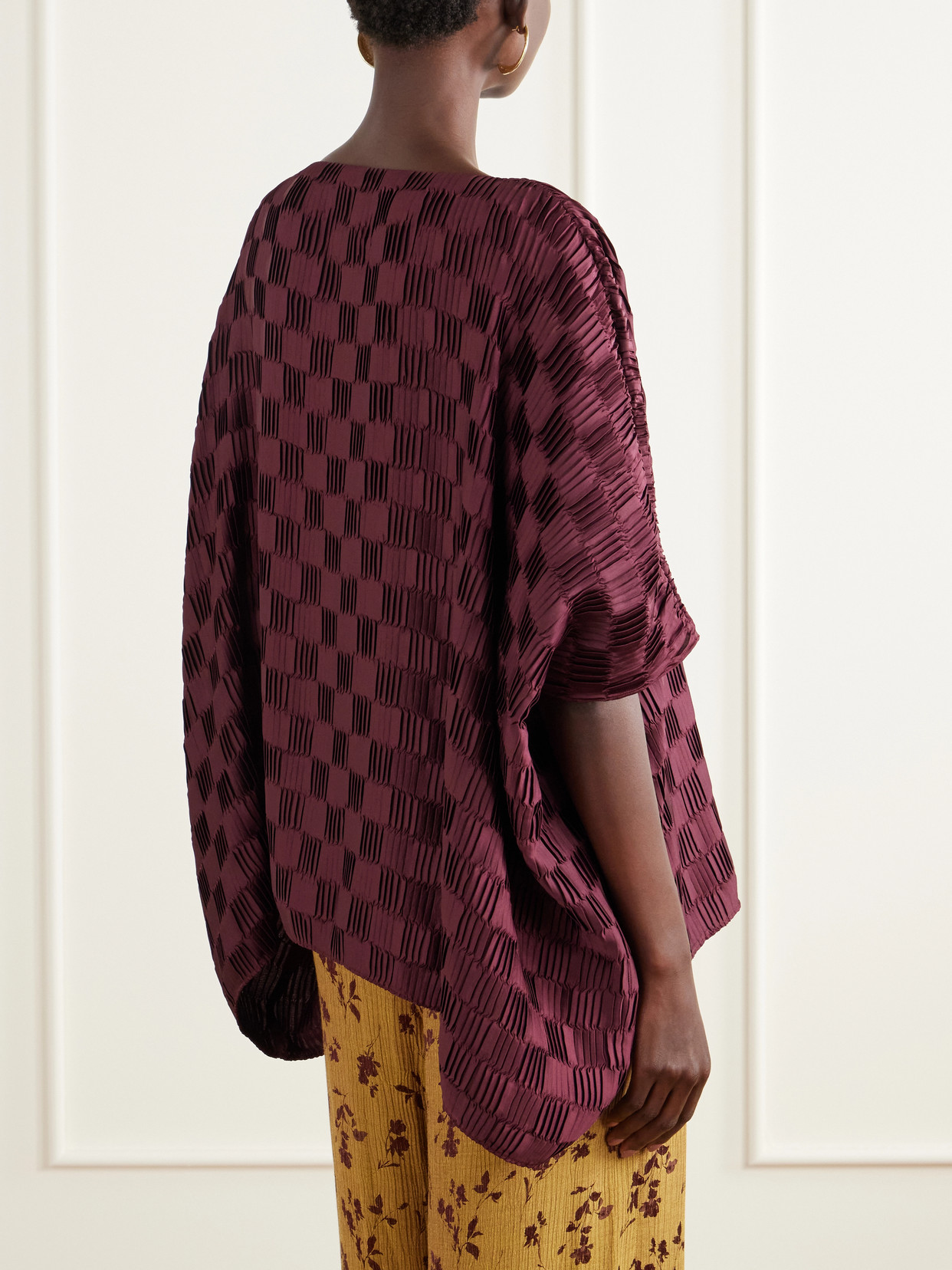 Plissé Blouse