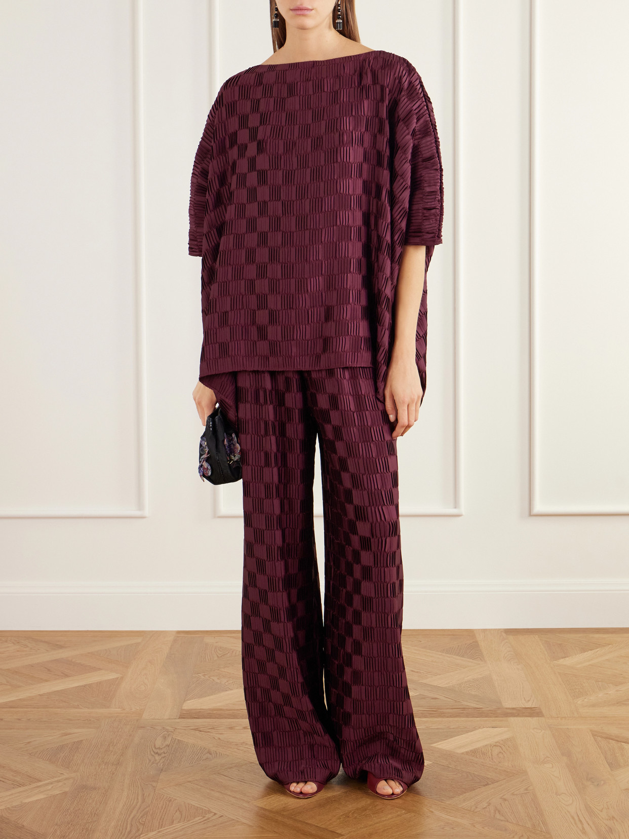 Plissé Blouse