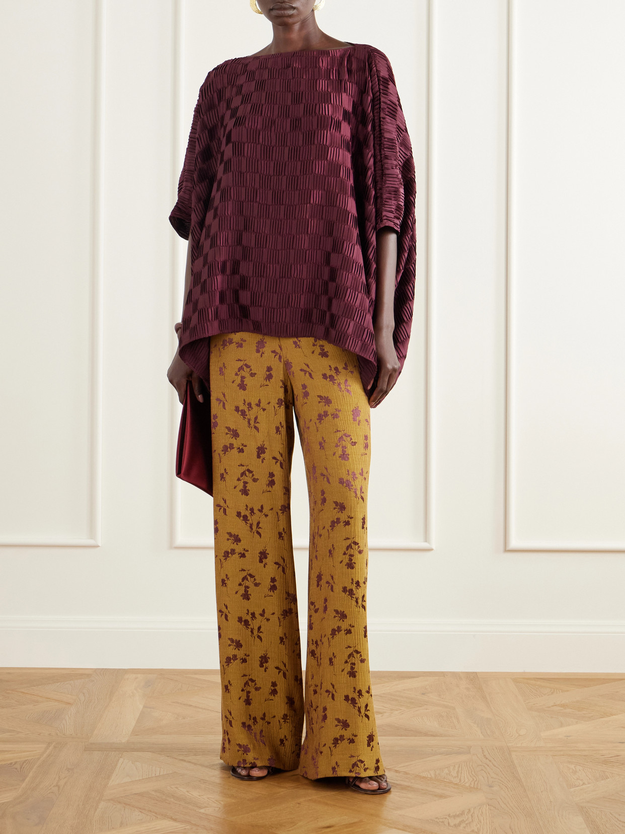Plissé Blouse