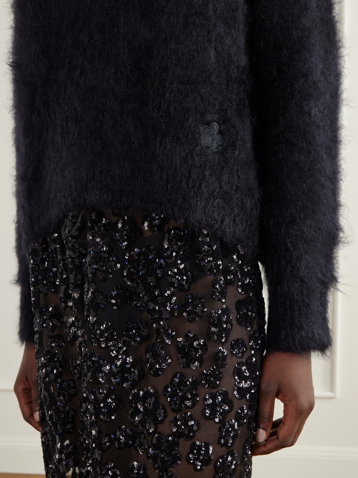 Firall Brushed Mohair And Silk-Blend Sweater