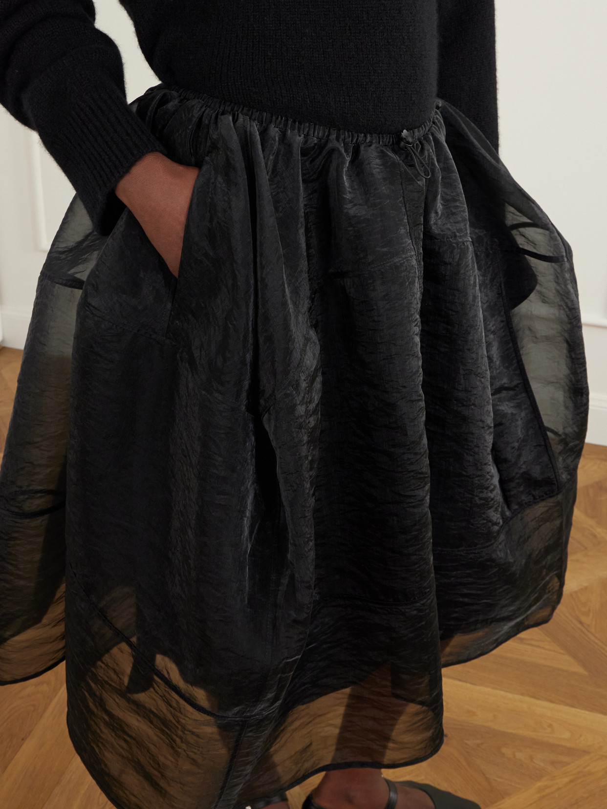 Fosia Organza Midi