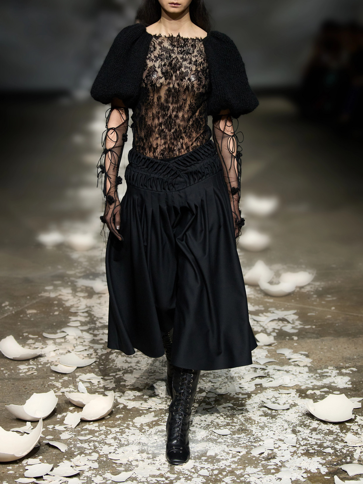 Laia Lace-Trimmed Blouse