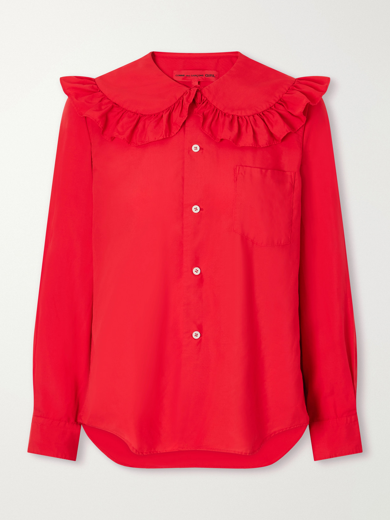 Comme Des Garçons Girl - Ruffled Poplin Shirt