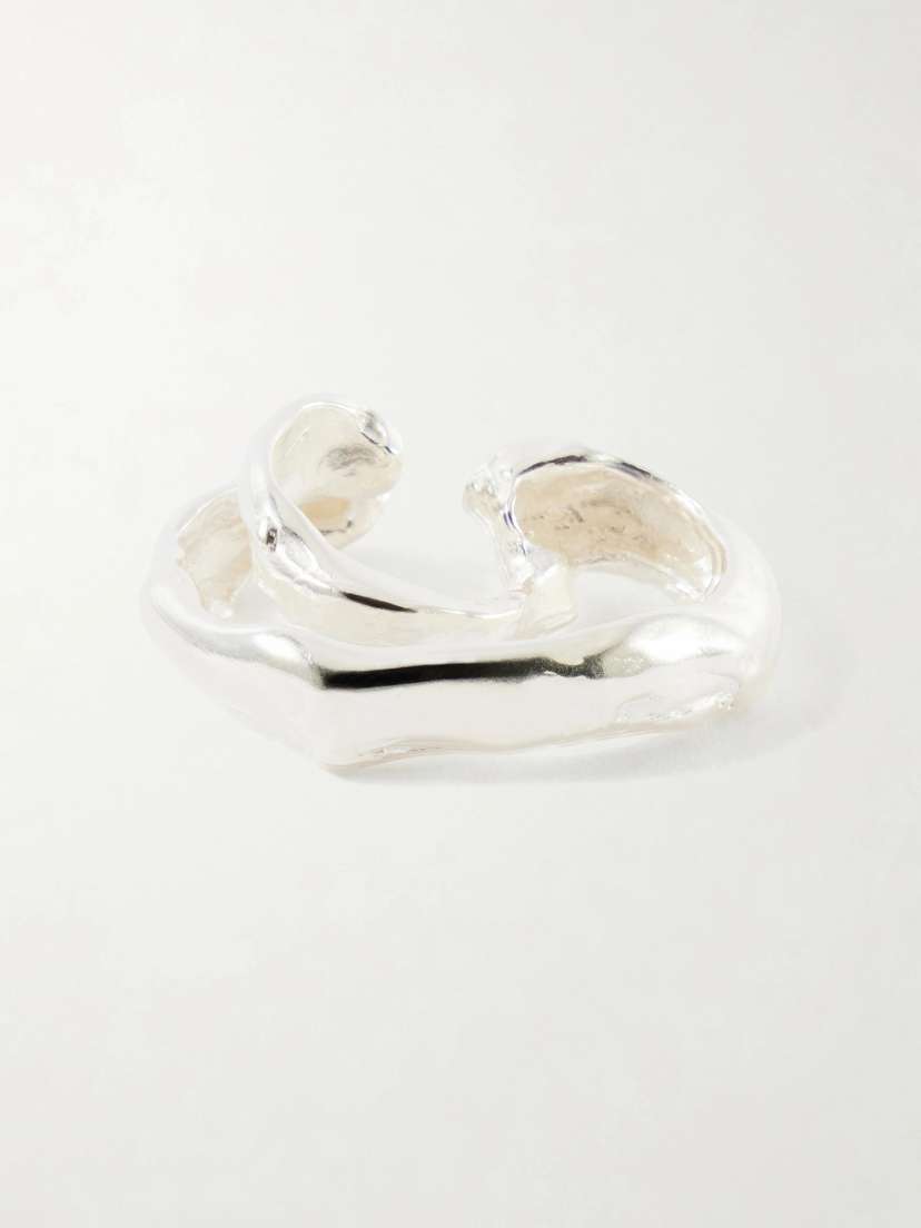 Simuero Lúa Sterling Silver Ear Cuff