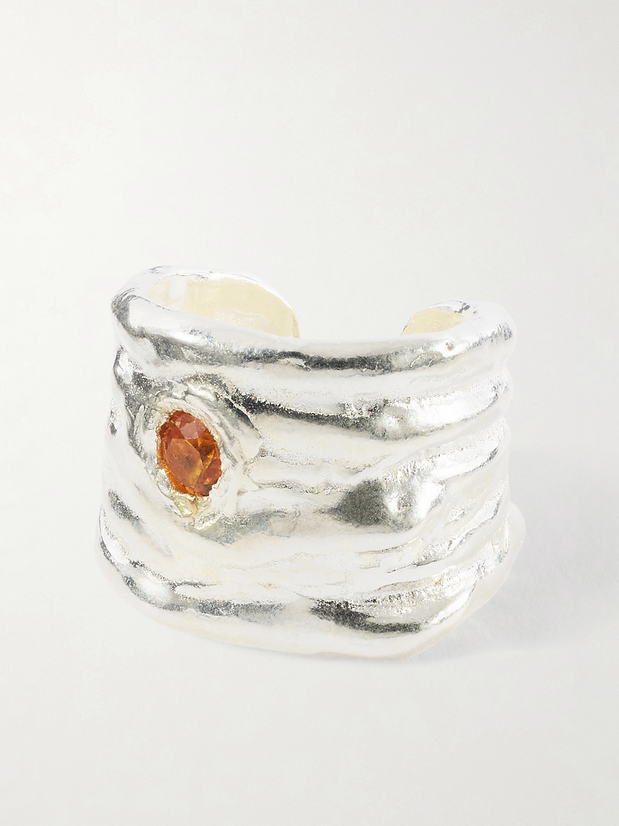 Simuero Orilla Sterling Silver And Sapphire Toe Ring