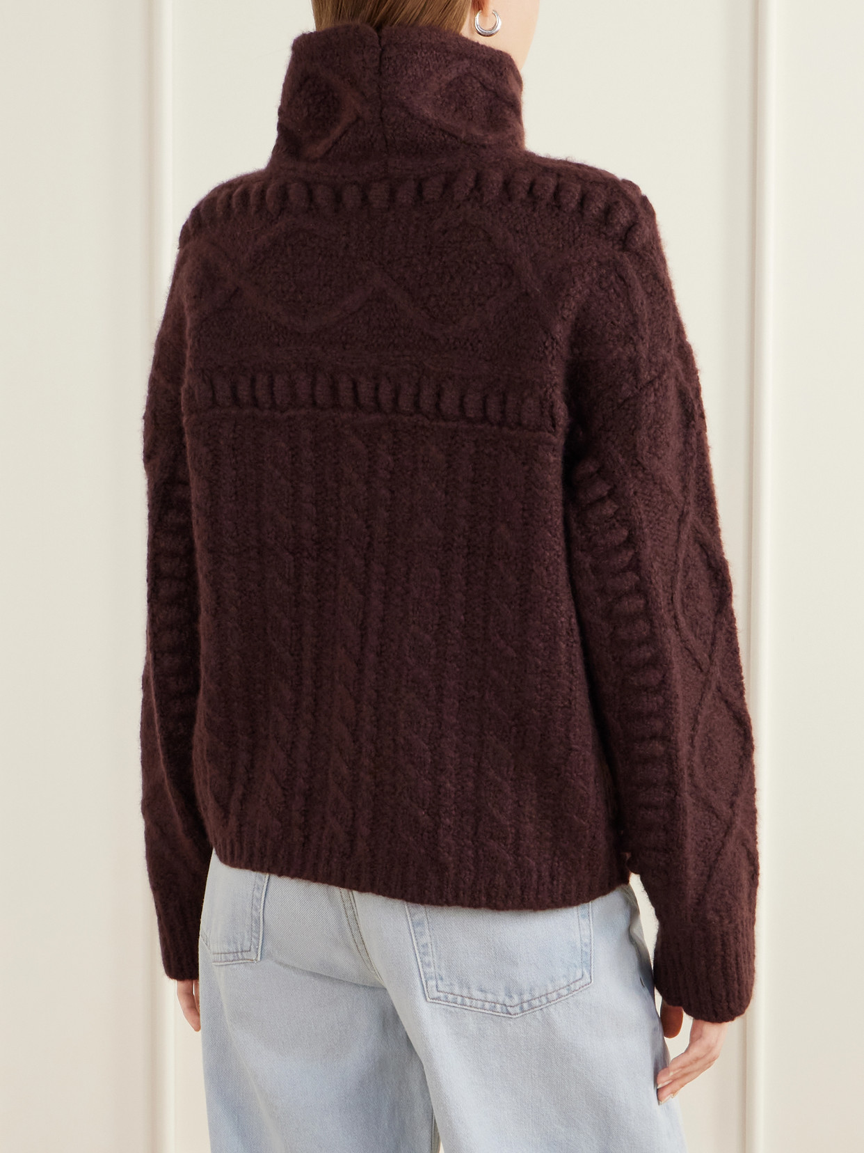 Super Cloud Cashmere And Silk-Blend Knitted Turtleneck Sweater